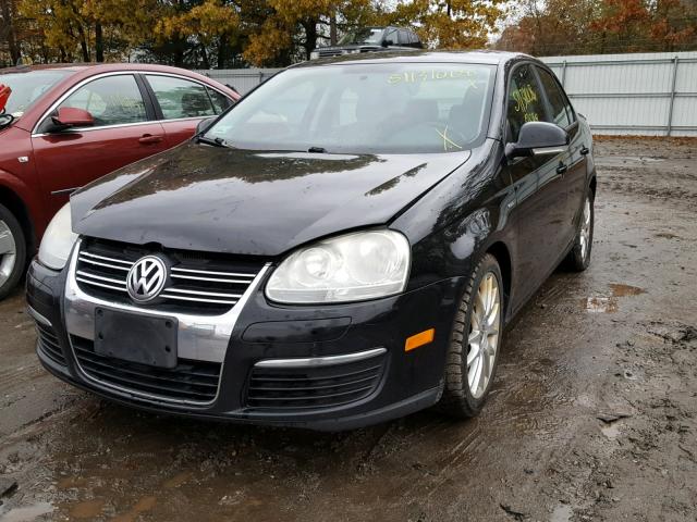 3VWRA71K28M179838 - 2008 VOLKSWAGEN JETTA WOLF BLACK photo 2