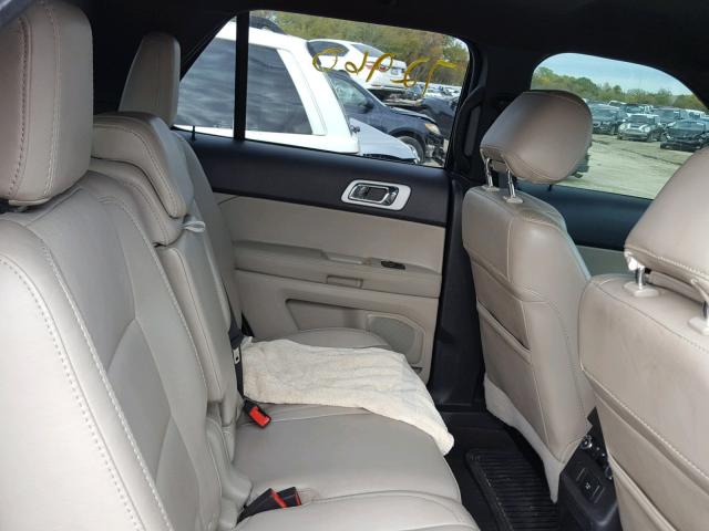 1FM5K7F83EGC01696 - 2014 FORD EXPLORER L GRAY photo 6