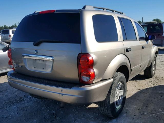 1D4HB48NX5F615070 - 2005 DODGE DURANGO SL TAN photo 4