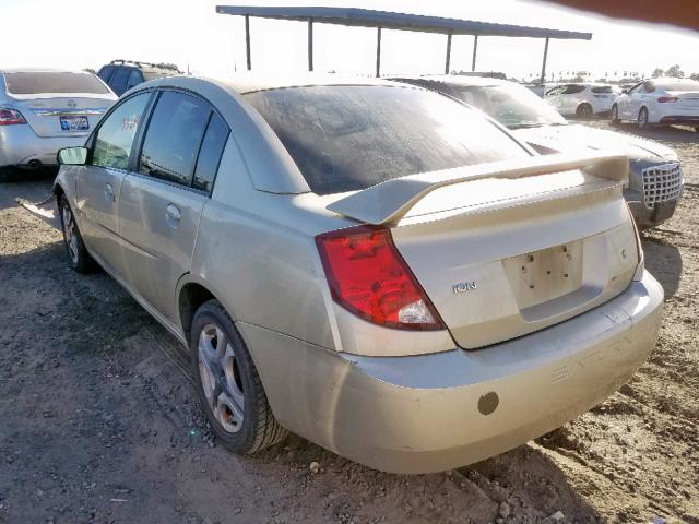 1G8AL52F44Z185045 - 2004 SATURN ION LEVEL SILVER photo 3