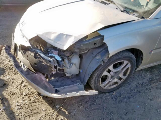 1G8AL52F44Z185045 - 2004 SATURN ION LEVEL SILVER photo 9