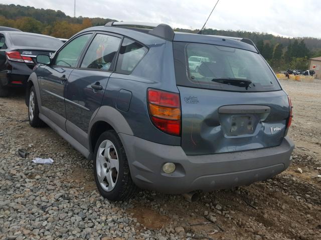 5Y2SL65847Z402742 - 2007 PONTIAC VIBE BLUE photo 3