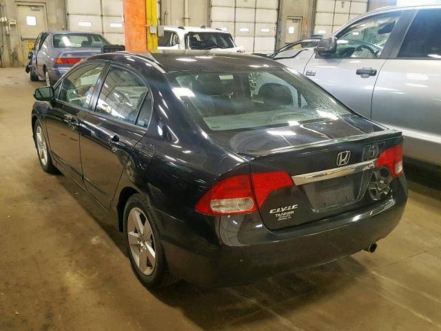 2HGFA16639H316284 - 2009 HONDA CIVIC LX-S Qara foto 3