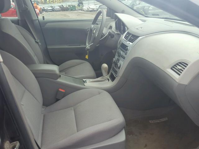1G1ZC5EB2A4116910 - 2010 CHEVROLET MALIBU 1LT GRAY photo 5