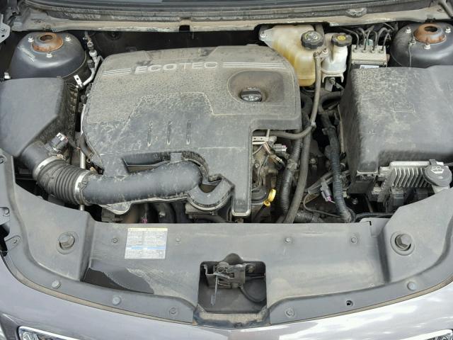 1G1ZC5EB2A4116910 - 2010 CHEVROLET MALIBU 1LT GRAY photo 7