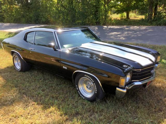 1D37H2R551119 - 1972 CHEVROLET CHEVELL SS BLACK photo 1