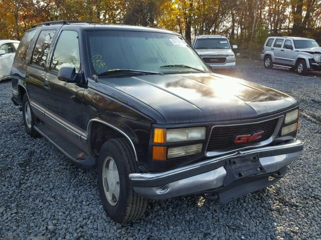 1GKEK13RXTJ727262 - 1996 GMC YUKON BLACK photo 1