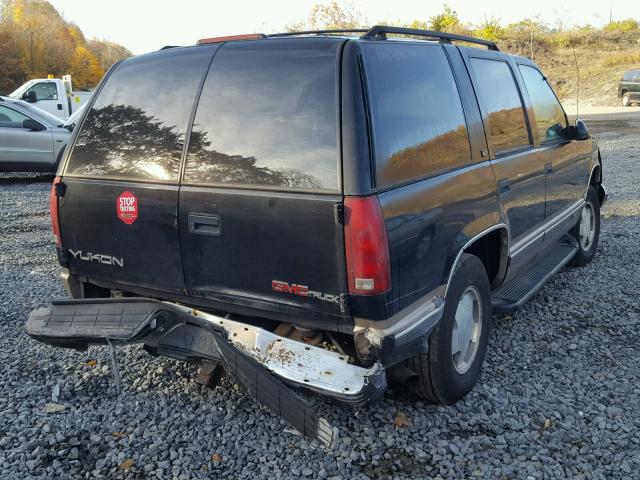 1GKEK13RXTJ727262 - 1996 GMC YUKON BLACK photo 4