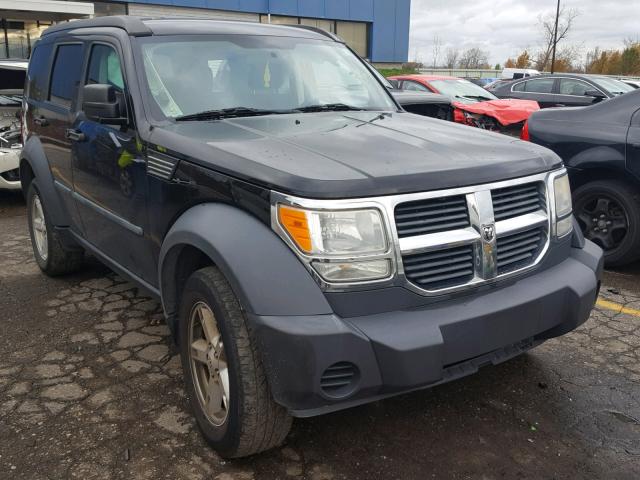 1D8GU28K47W732676 - 2007 DODGE NITRO SXT BLACK photo 1