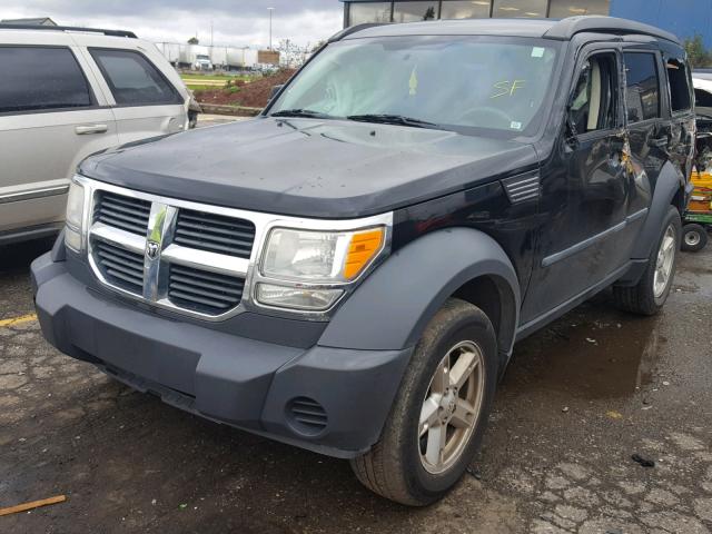 1D8GU28K47W732676 - 2007 DODGE NITRO SXT BLACK photo 2