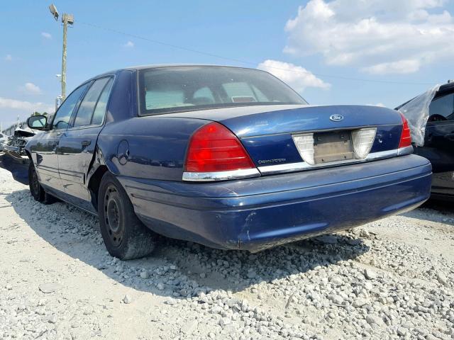 2FAFP73W84X119894 - 2004 FORD CROWN VICT BLUE photo 3