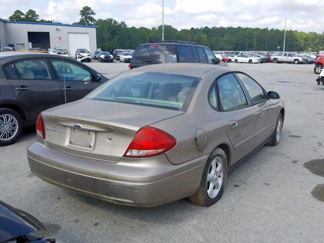 1FAFP55U24A123321 - 2004 FORD TAURUS SES GOLD photo 4