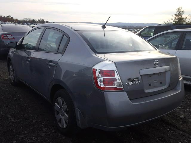 3N1AB61E78L740772 - 2008 NISSAN SENTRA 2.0 SILVER photo 3