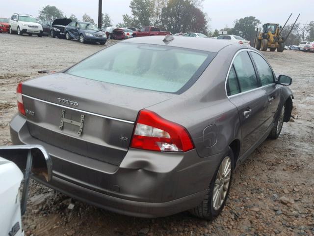 YV1AS982981067625 - 2008 VOLVO S80 3.2 GRAY photo 4