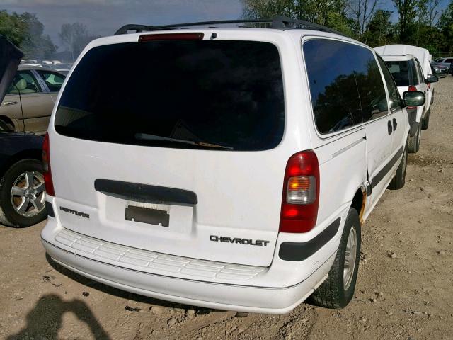 1GNDX03E1YD155091 - 2000 CHEVROLET VENTURE WHITE photo 4