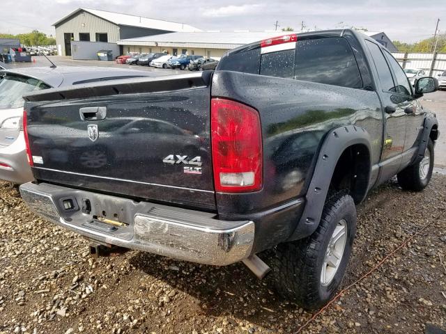 1D7HU18N76J102305 - 2006 DODGE RAM 1500 S BLACK photo 4