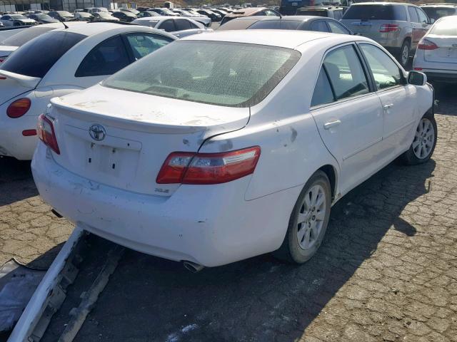 4T1BK46K67U543919 - 2007 TOYOTA CAMRY LE WHITE photo 4