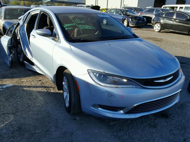 1C3CCCAB9FN709662 - 2015 CHRYSLER 200 LIMITE BLUE photo 1