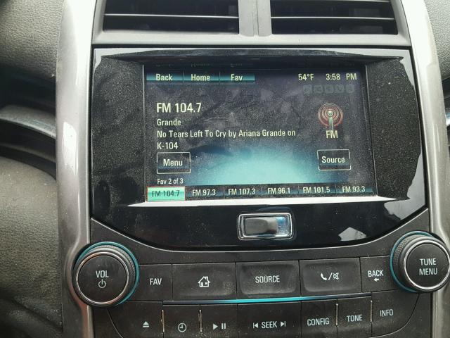 1G11C5SA3GF123743 - 2016 CHEVROLET MALIBU LIM 银色 照片 9