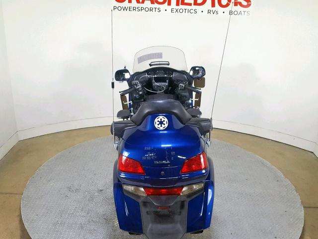 JH2SC68H5EK200131 - 2014 HONDA GL1800 H BLUE photo 9