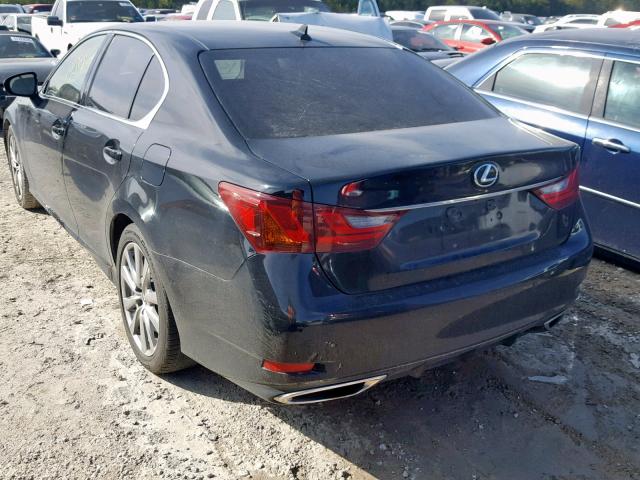 JTHBE1BL7D5011320 - 2013 LEXUS GS 350 BLACK photo 3