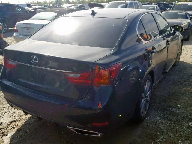 JTHBE1BL7D5011320 - 2013 LEXUS GS 350 BLACK photo 4