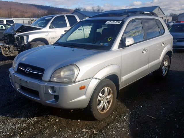 KM8JN72D97U629429 - 2007 HYUNDAI TUCSON SE SILVER photo 2