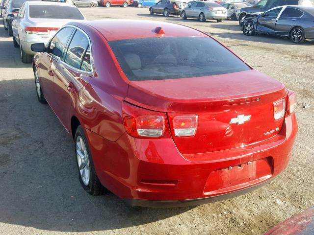 1G11D5RR0DF102014 - 2013 CHEVROLET MALIBU 1LT 红色 照片 3