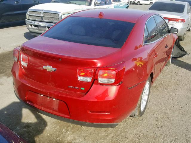 1G11D5RR0DF102014 - 2013 CHEVROLET MALIBU 1LT 红色 照片 4