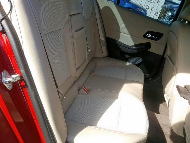 1G11D5RR0DF102014 - 2013 CHEVROLET MALIBU 1LT 红色 照片 6