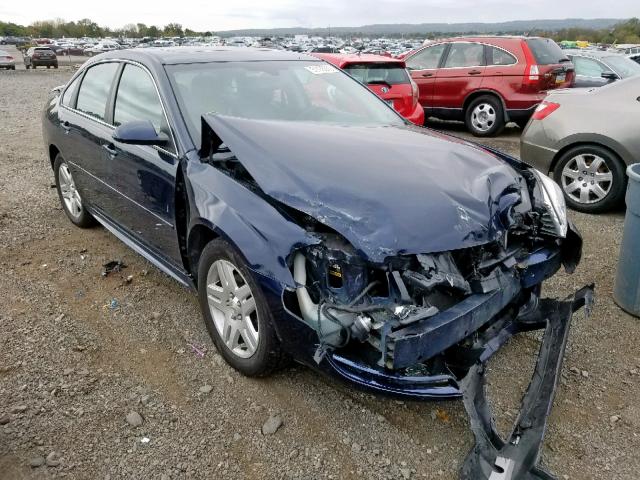 2G1WB5E34C1163191 - 2012 CHEVROLET IMPALA LT BLUE photo 1