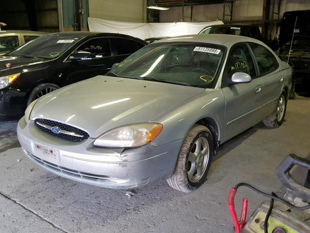 1FAFP55UX2A167676 - 2002 FORD TAURUS SES SILVER photo 2