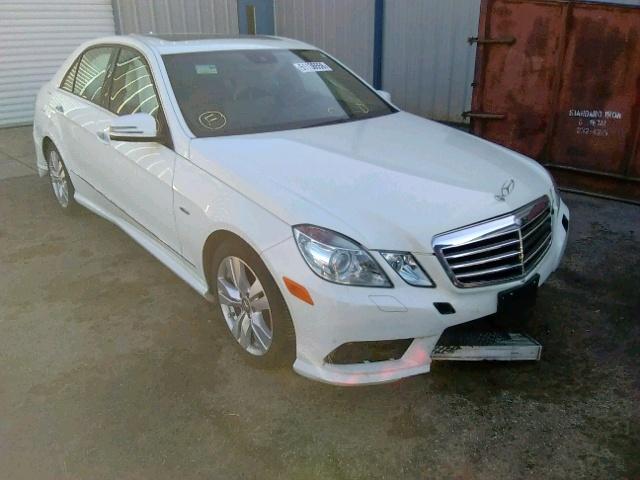 WDDHF2EB1BA493066 - 2011 MERCEDES-BENZ E 350 BLUE WHITE photo 1