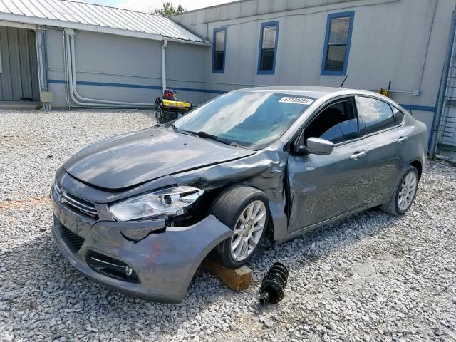 1C3CDFCA9DD299824 - 2013 DODGE DART LIMIT BLACK photo 2