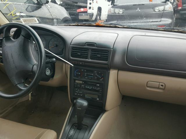 JF1SF6552YH713872 - 2000 SUBARU FORESTER S GREEN photo 9