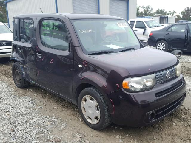 JN8AZ2KR9BT208157 - 2011 NISSAN CUBE BASE BURGUNDY photo 1