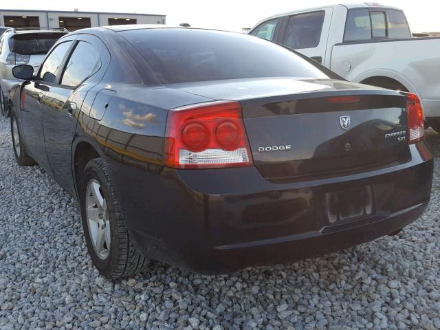 2B3KA33VX9H638300 - 2009 DODGE CHARGER SX BLACK photo 3