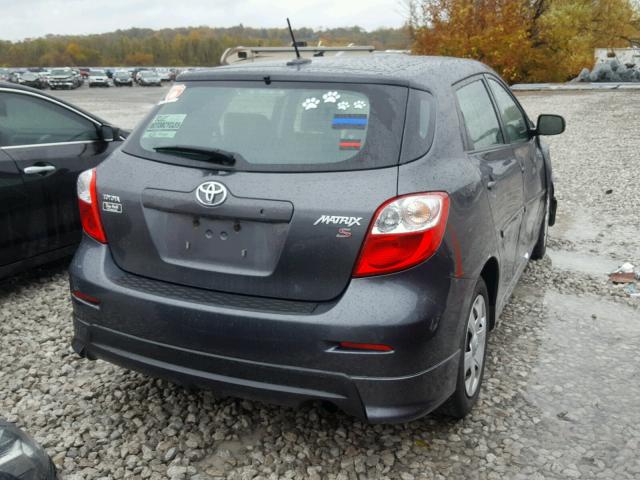 2T1KE40E69C024299 - 2009 TOYOTA COROLLA MA GRAY photo 4