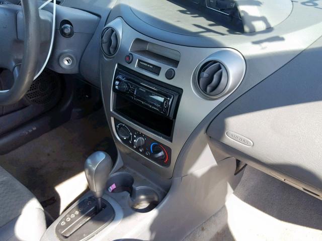 1G8AJ55F37Z165973 - 2007 SATURN ION LEVEL SILVER photo 9