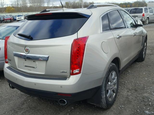 3GYFNBE31ES579150 - 2014 CADILLAC SRX LUXURY SILVER photo 4