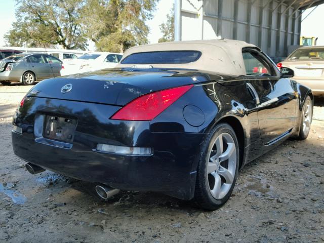 JN1BZ36A58M851623 - 2008 NISSAN 350Z ROADS BLACK photo 4