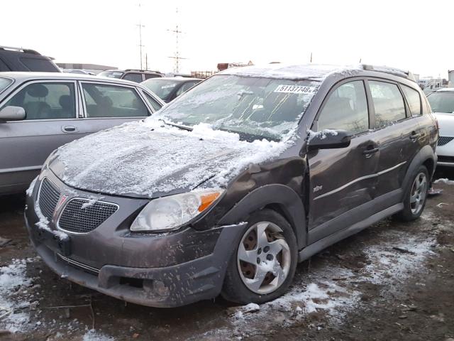 5Y2SL65898Z414144 - 2008 PONTIAC VIBE GRAY photo 2