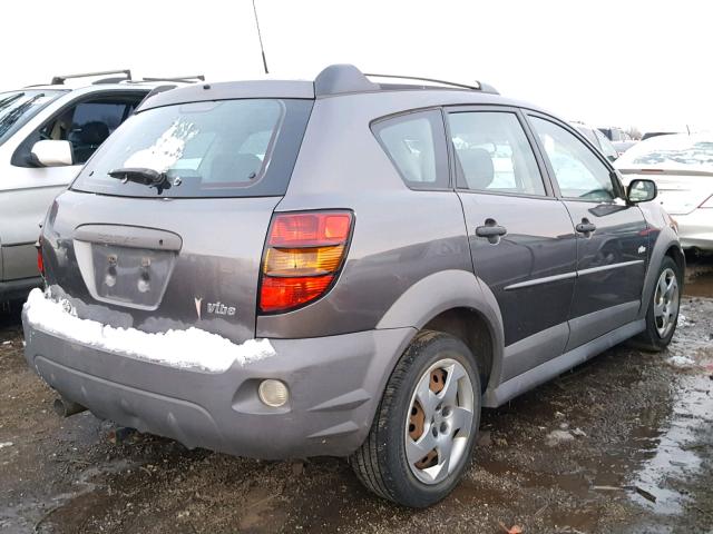 5Y2SL65898Z414144 - 2008 PONTIAC VIBE GRAY photo 4