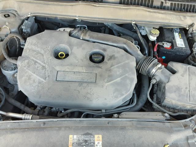 3FA6P0K90ER138152 - 2014 FORD FUSION TIT SILVER photo 7