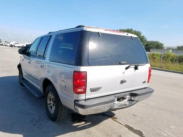 1FMRU15W01LB35456 - 2001 FORD EXPEDITION SILVER photo 3
