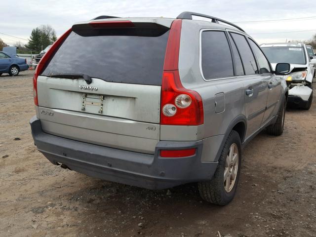 YV1CZ592651147424 - 2005 VOLVO XC90 SILVER photo 4