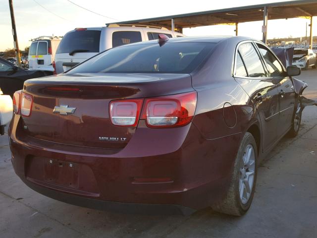 1G11C5SL6FF309325 - 2015 CHEVROLET MALIBU 1LT ბურგუნდია ფოტო 4