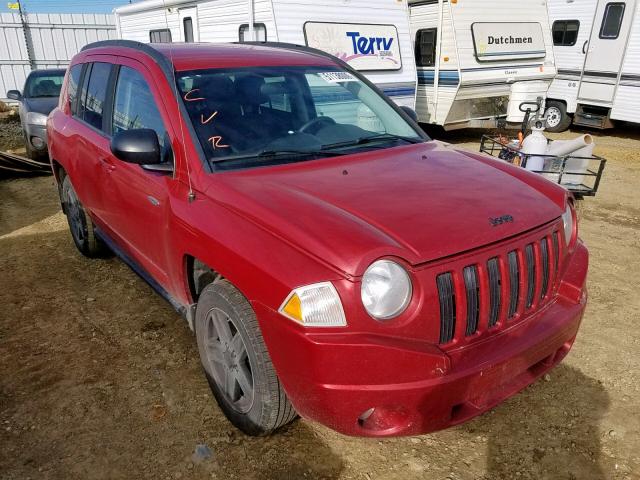 1J4NT4FB5AD551428 - 2010 JEEP COMPASS SP RED photo 1