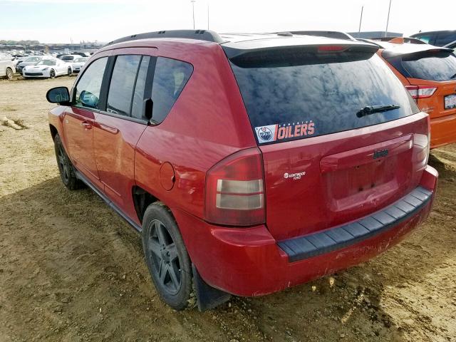 1J4NT4FB5AD551428 - 2010 JEEP COMPASS SP RED photo 3