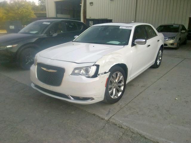 2C3CCAKG1KH631556 - 2019 CHRYSLER 300 LIMITE WHITE photo 2